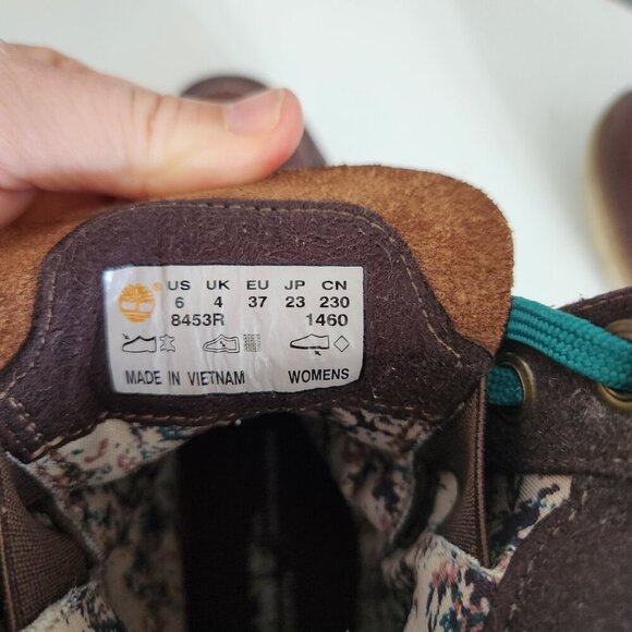 Timberland Earthkeepers Women's Brown Leather Boots. Size 6 - Picture 5 of 7